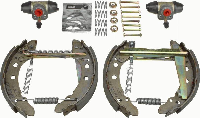 TRW GSK1500 - Set saboti frana parts5.com