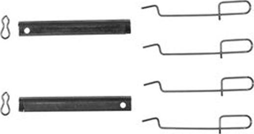 TRW PFK210 - Zubehörsatz, Scheibenbremsbelag parts5.com