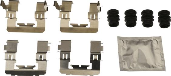 TRW PFK713 - Tartozékkészlet, tárcsafékbetét parts5.com