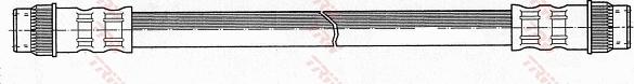 TRW PHA395 - Pidurivoolik parts5.com