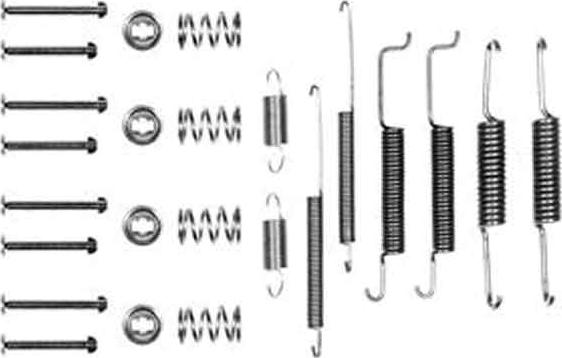 TRW SFK58 - Σετ βοηθ. εξαρτημάτων, σιαγόνες φρένου parts5.com