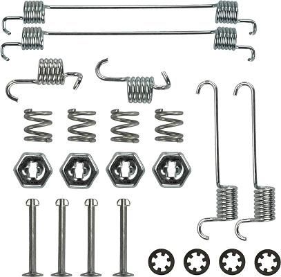 TRW SFK137 - Kompletni pribor, zavorna celjust parts5.com