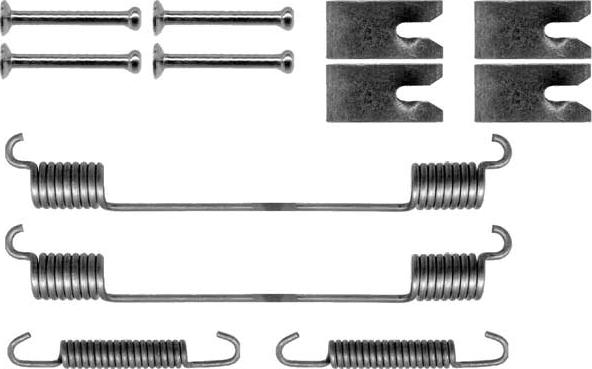 TRW SFK351 - Sada príslużenstva brzdovej čeľuste parts5.com