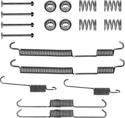 TRW SFK261 - Kit d'accessoires, mâchoire de frein parts5.com