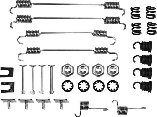 TRW SFK218 - Σετ βοηθ. εξαρτημάτων, σιαγόνες φρένου parts5.com