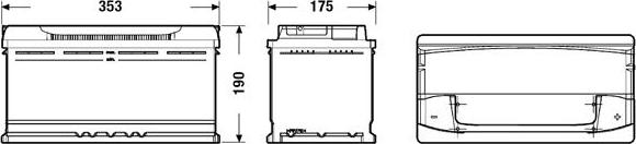 Tudor TA1000 - Μπαταρία εκκίνησης parts5.com