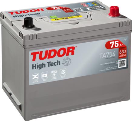 Tudor TA754 - Стартов акумулатор parts5.com