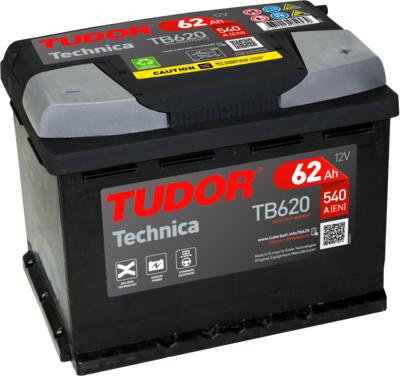 Tudor TB620 - Batería de arranque parts5.com