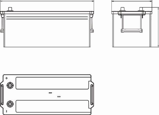 Tudor TE1853 - Starterbatterie parts5.com