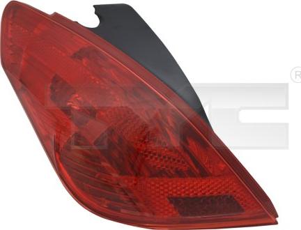 TYC 11-11884-01-2 - Combination Rearlight parts5.com