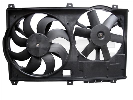 TYC 805-0012 - Ventilateur, refroidissement du moteur parts5.com