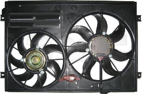 TYC 837-0028 - Ventilateur, refroidissement du moteur parts5.com