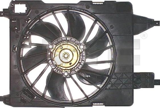 TYC 828-0004 - Ventilátor, motorhűtés parts5.com