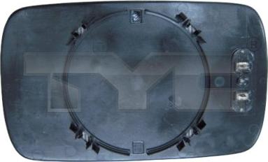 TYC 303-0004-1 - Cristal de espejo, retrovisor exterior parts5.com