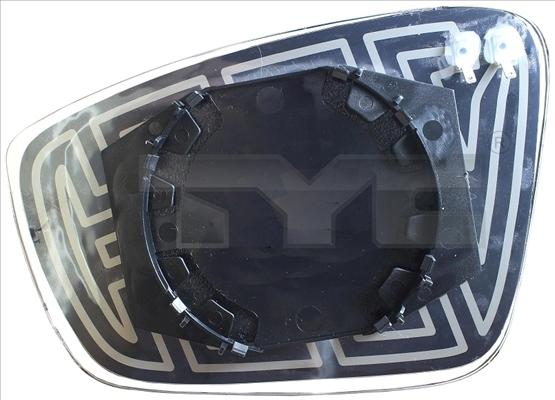 TYC 332-0057-1 - Mirror Glass, outside mirror parts5.com