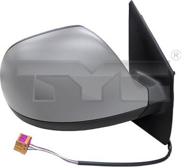 TYC 337-0196 - Outside Mirror parts5.com