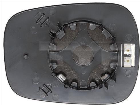 TYC 328-0031-1 - Peililasi, ulkopeili parts5.com