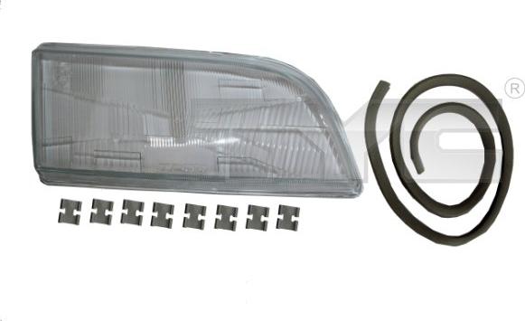 TYC 20-3729-LA-1 - Diffusing Lens, headlight parts5.com