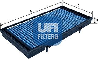 UFI 34.401.00 - Filtro, aire habitáculo parts5.com