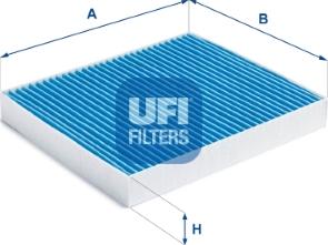 UFI 34.114.00 - Szűrő, utastér levegő parts5.com