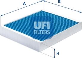 UFI 34.178.00 - Filtro, aire habitáculo parts5.com