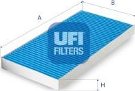 UFI 34.292.00 - Filtru, aer habitaclu parts5.com