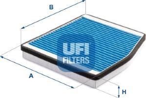 UFI 34.262.00 - Filtru, aer habitaclu parts5.com