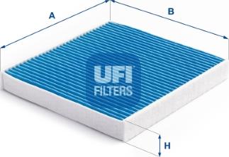 UFI 34.219.00 - Φίλτρο, αέρας εσωτερικού χώρου parts5.com