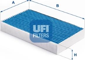 UFI 34.217.00 - Filtro, aire habitáculo parts5.com