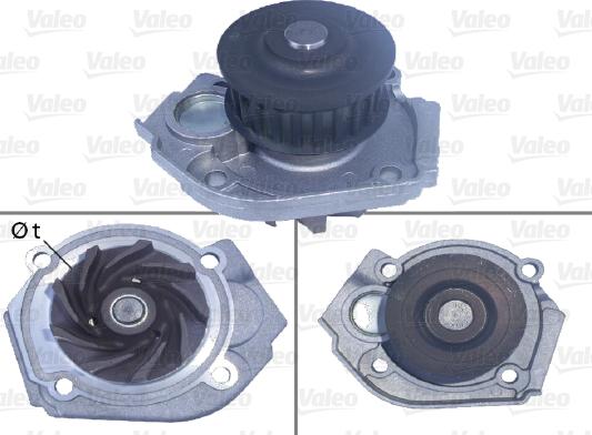 Valeo 506967 - Αντλία νερού parts5.com