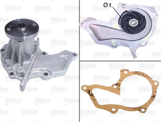 Valeo 506472 - Bomba de agua parts5.com