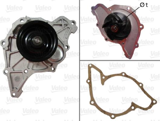 Valeo 506591 - Water Pump parts5.com