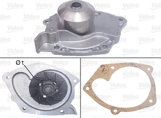 Valeo 506698 - Pompa apa parts5.com