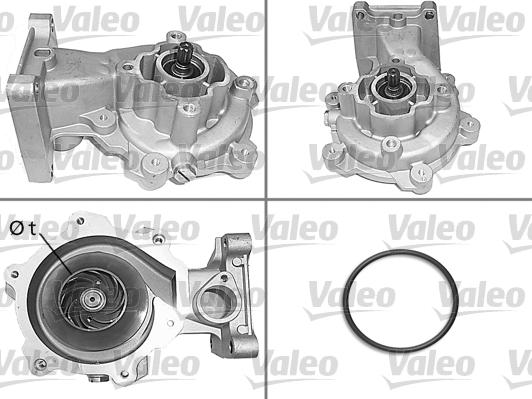 Valeo 506693 - Pompa apa parts5.com