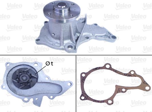 Valeo 506652 - Bomba de agua parts5.com