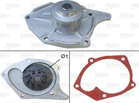 Valeo 506674 - Αντλία νερού parts5.com