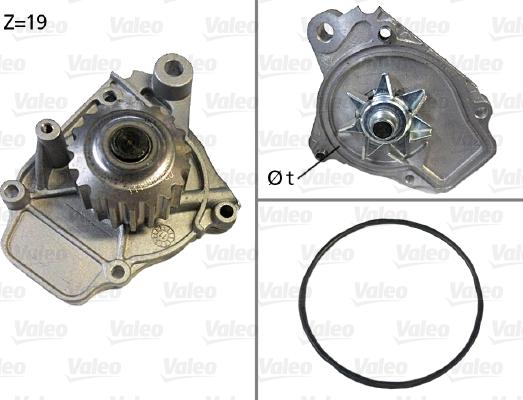 Valeo 506045 - Pumpa za vodu parts5.com