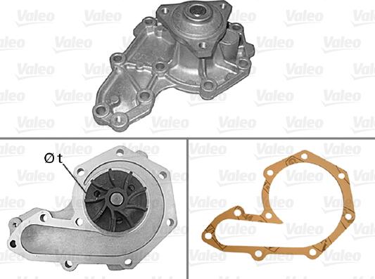 Valeo 506019 - Pompa wodna parts5.com