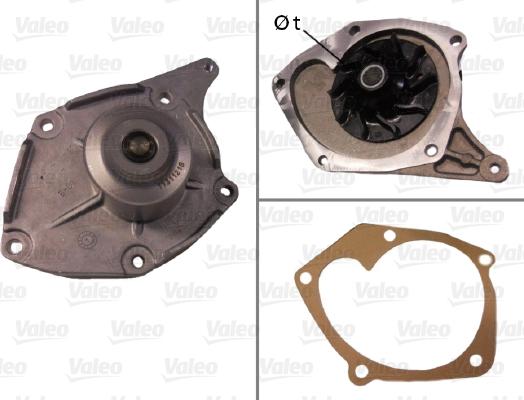 Valeo 506863 - Αντλία νερού parts5.com