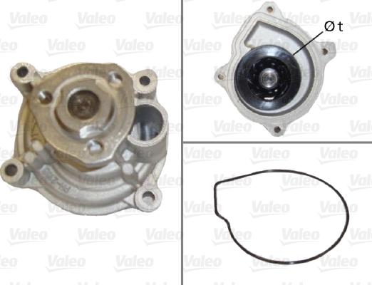 Valeo 506867 - Bomba de agua parts5.com