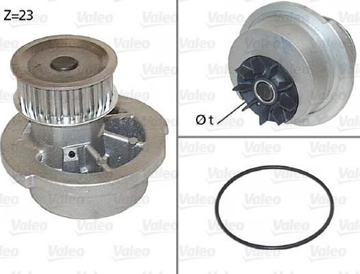 Valeo 506308 - Bomba de agua parts5.com