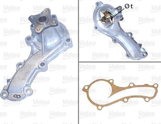 Valeo 506705 - Vízszivattyú parts5.com