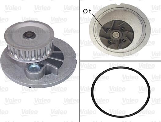 Valeo 506703 - Vodna crpalka parts5.com