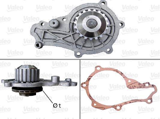 Valeo 506715 - Water Pump parts5.com