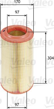 Valeo 585694 - Légszűrő parts5.com