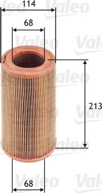 Valeo 585615 - Φίλτρο αέρα parts5.com