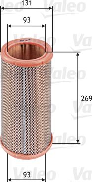 Valeo 585610 - Filter za vazduh parts5.com