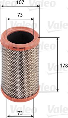 Valeo 585613 - Filtar za zrak parts5.com