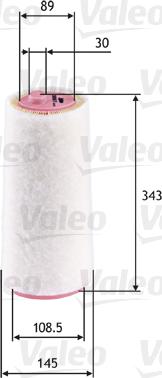 Valeo 585617 - Air Filter parts5.com