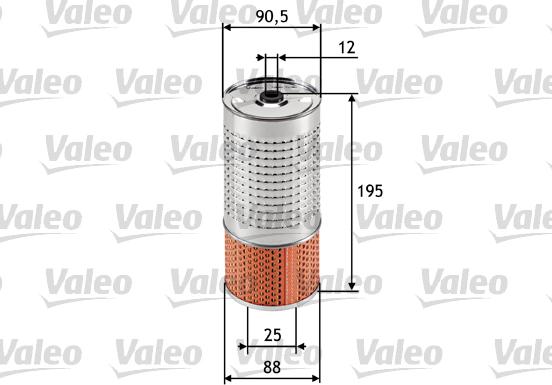 Valeo 586546 - Filtro de aceite parts5.com